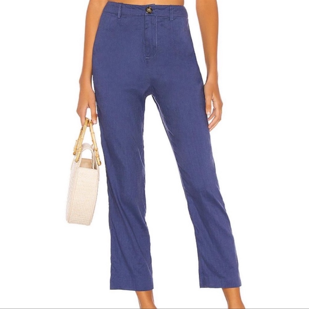 L’ academie Linen Mix pants